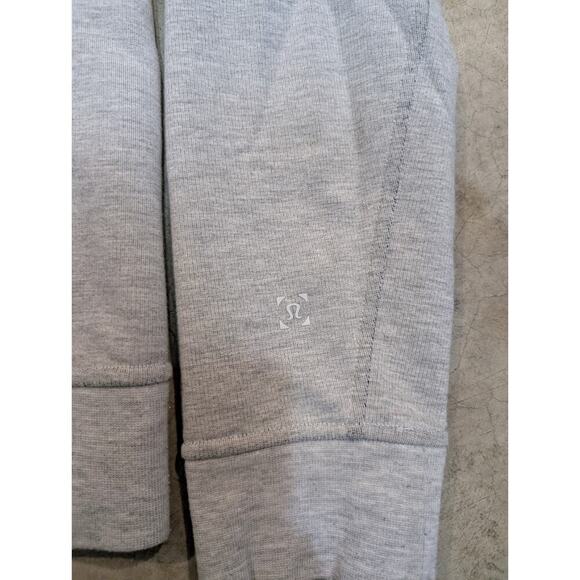 Lululemon City Sweat Hoodie Mens XS Gray Full Zip Flaw Stretch Athleisure - Picture 2 of 9